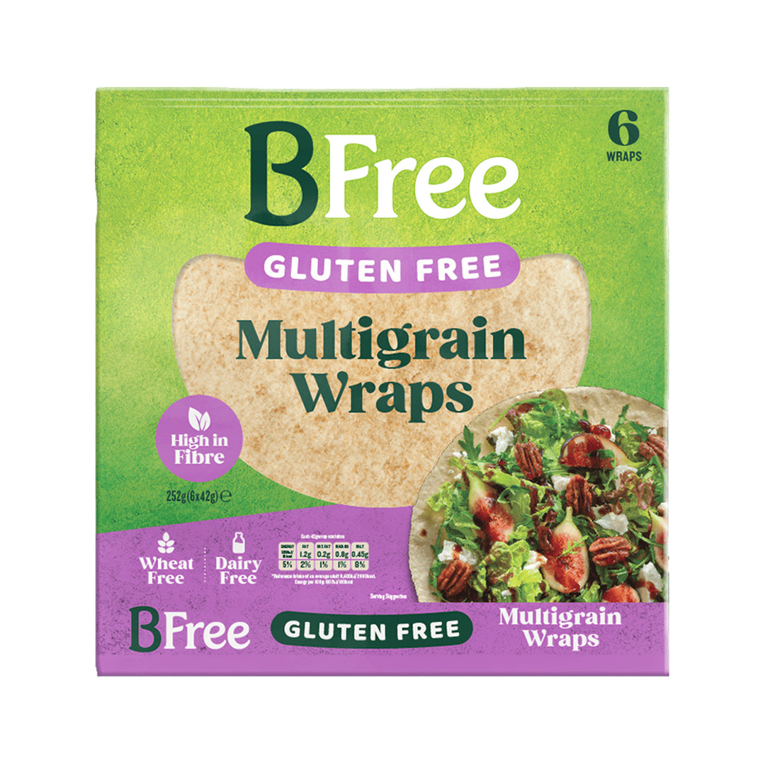 BFree Multigrain Wraps 6x42g - Gluten Free – Prime Health Shop Malta