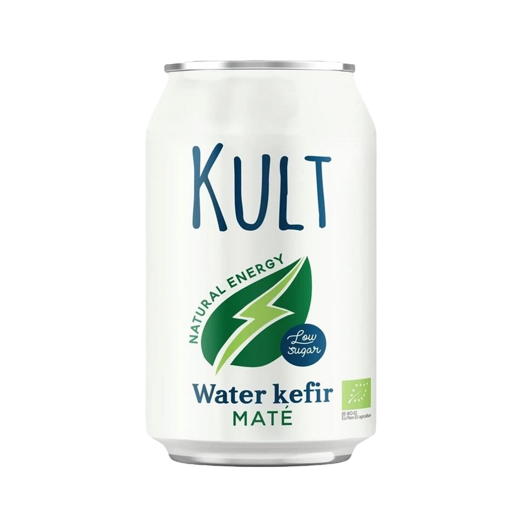 Kult Water Kefir 330ml - Maté – Prime Health Shop Malta