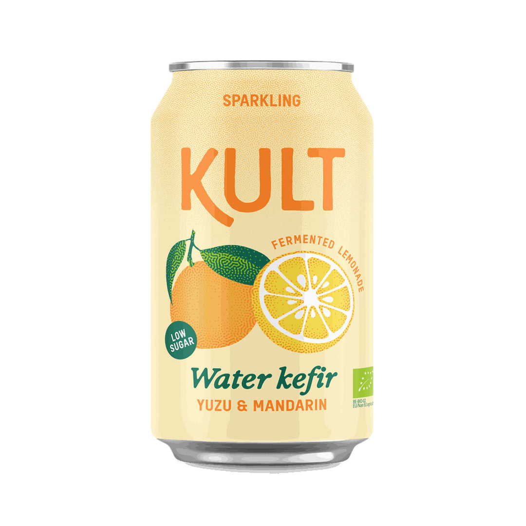 Kult Water Kefir 330ml - Yuzu &amp; Mandarin – Prime Health Shop Malta