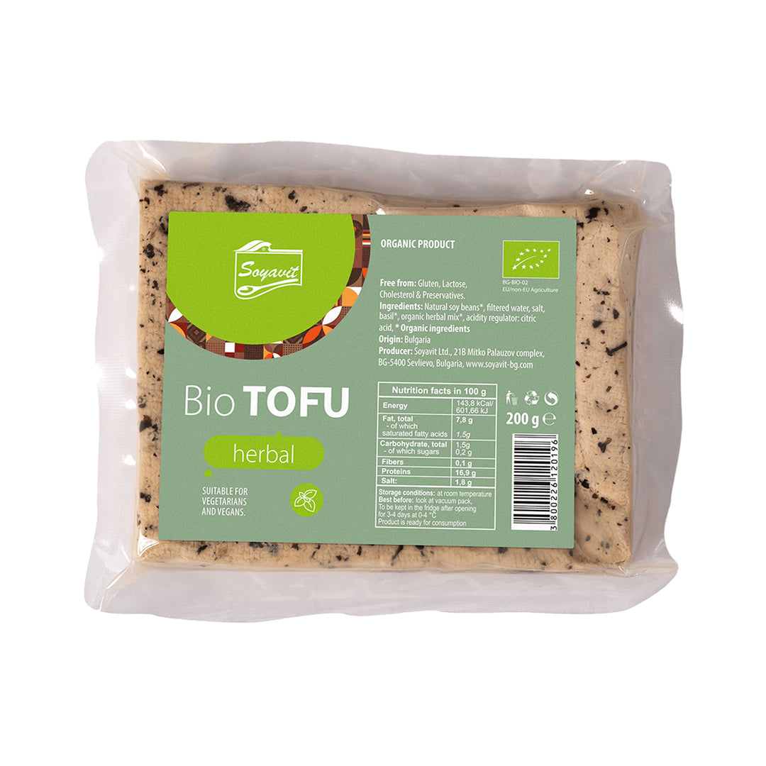 Soyavit Bio Tofu 200g - Herbal – Prime Health Shop Malta