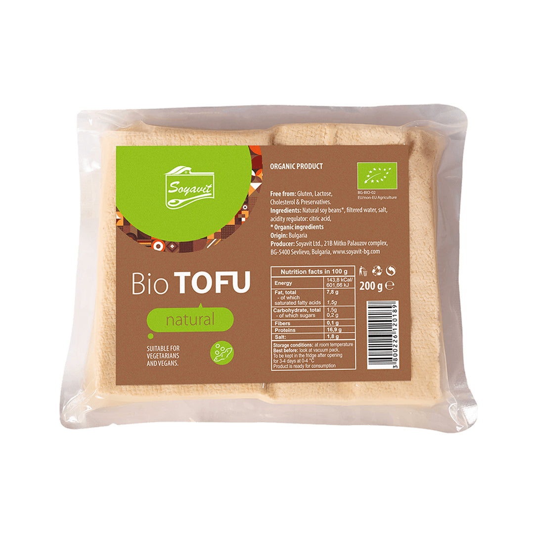 Soyavit Bio Tofu 200g - Natural – Prime Health Shop Malta