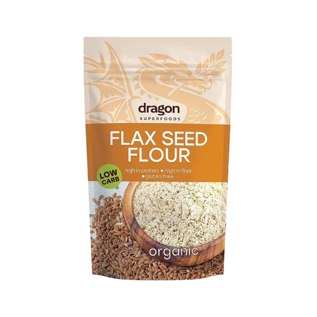 Dragon Organic Flax Seed Flour 200g – Prime Health Shop Malta