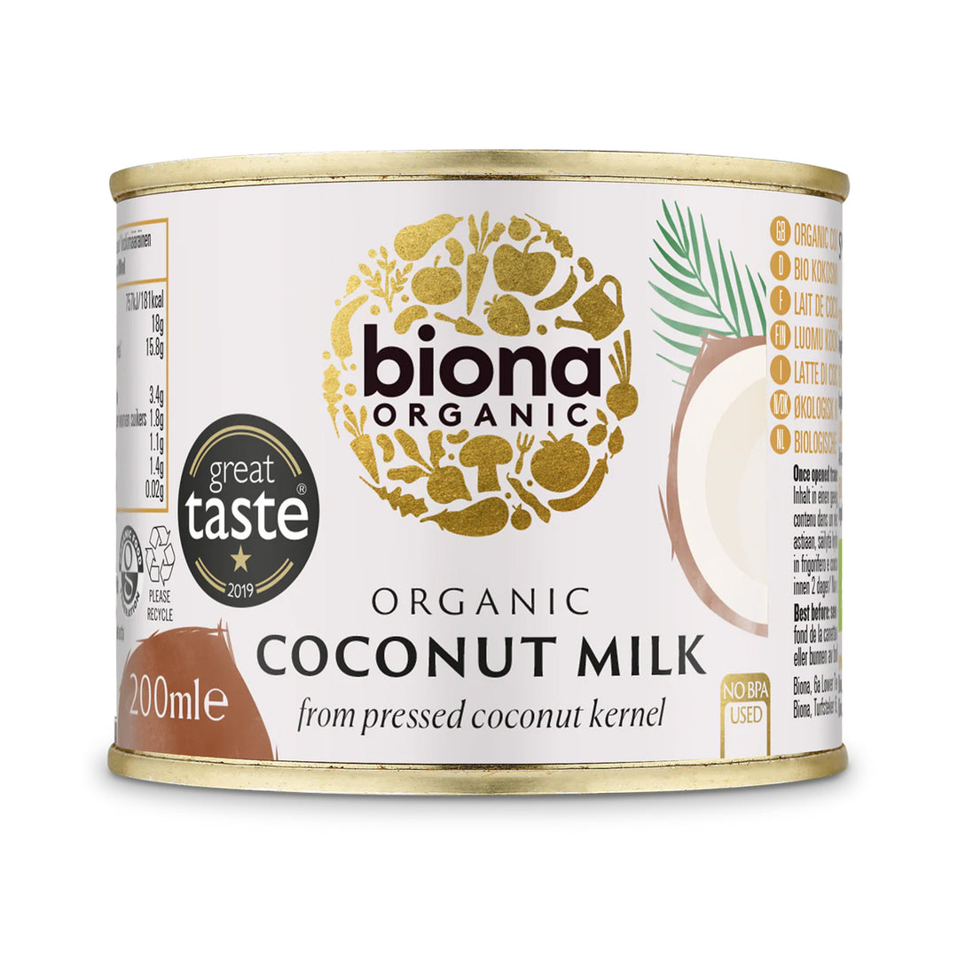 Biona Organic Coconut Milk 200ml – Prime Health Shop Malta