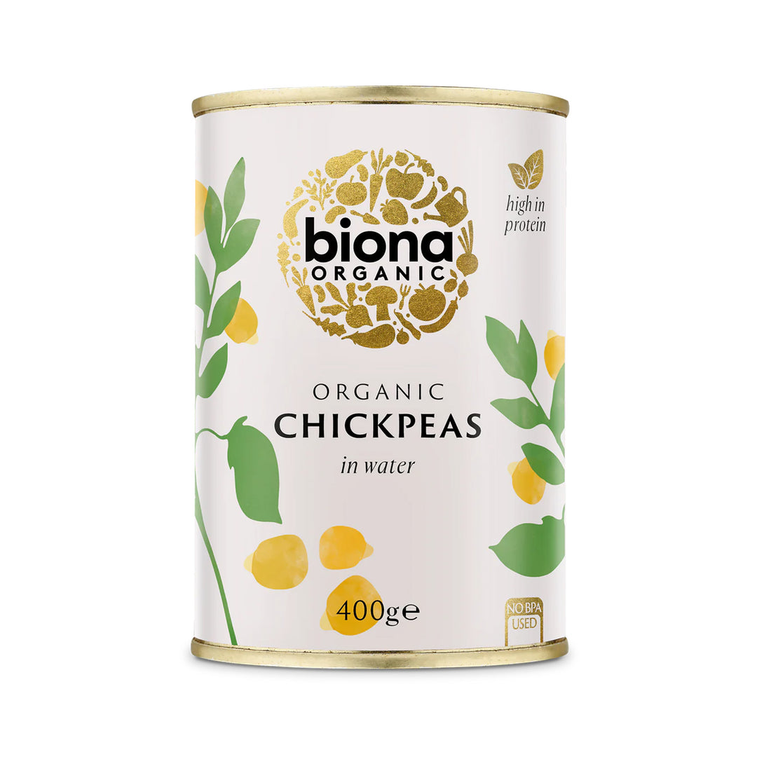 Biona Organics Chickpeas 400g - Organic – Prime Health Shop Malta