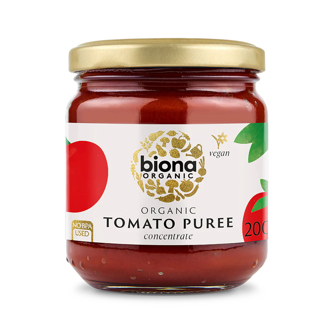 Biona Organic Tomato Puree 200g - vegan – Prime Health Shop Malta