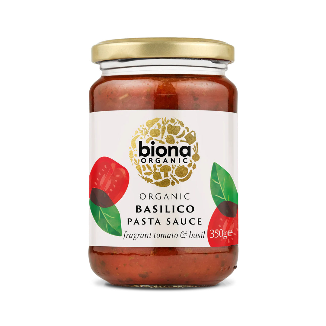 Biona Organic Basilico Pasta Sauce 350g - vegan – Prime Health Shop Malta