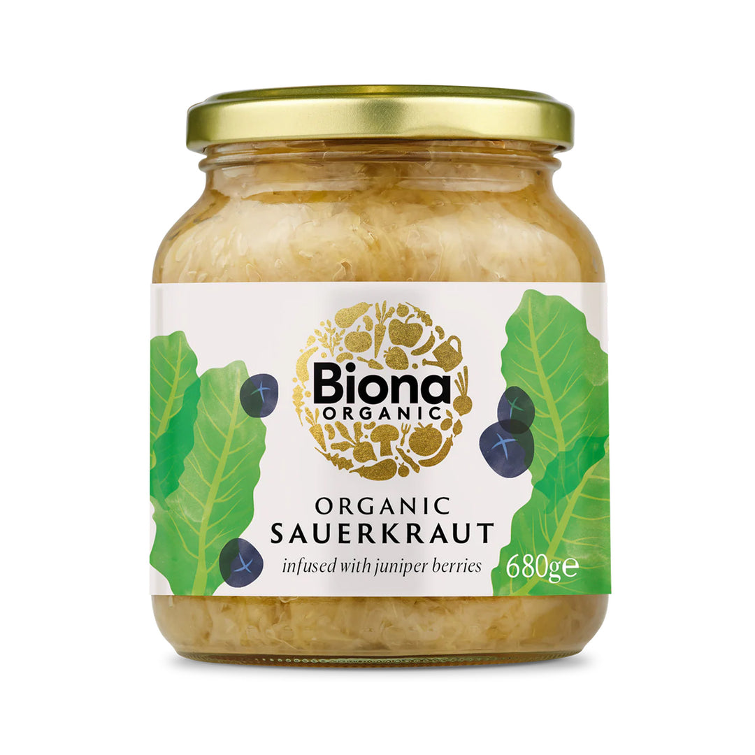 Biona Organic Sauerkraut 680g – Prime Health Shop Malta