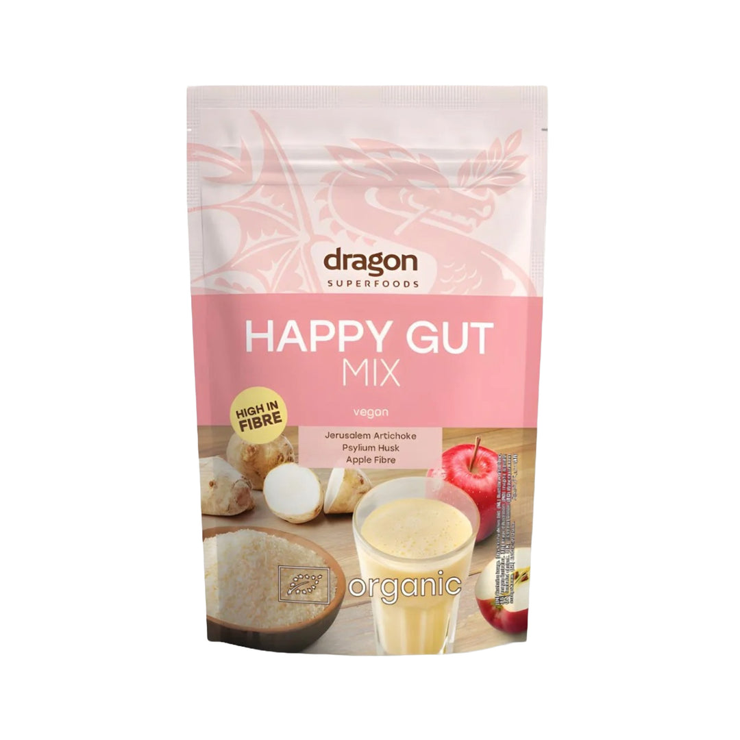 Dragon Organic Happy Gut Mix 200g - vegan, no added sugar – Prime Health Shop Malta