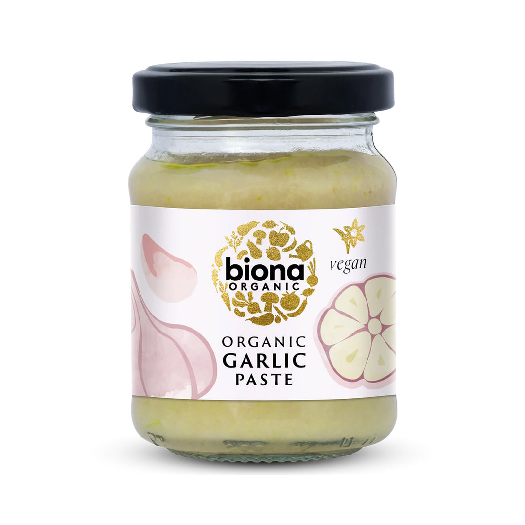 Biona Organic Garlic Paste 130g – Prime Health Shop Malta