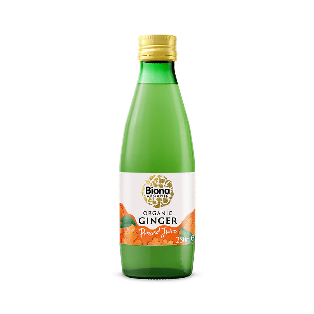 Biona Organic Ginger Juice 250ml - Organic – Prime Health Shop Malta