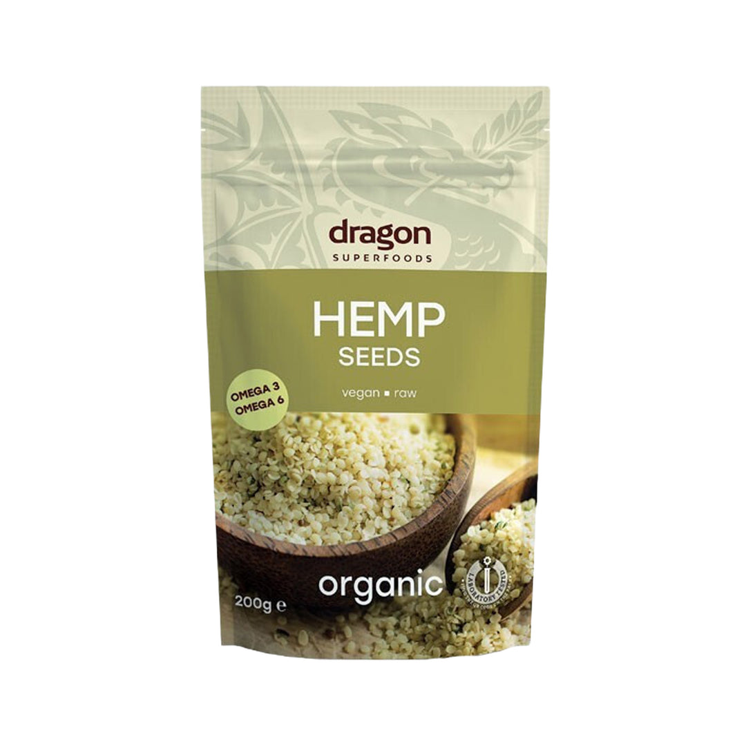 Dragon Organic Hemp Seeds 200g - Gluten Free - vegan – Prime Health Shop Malta