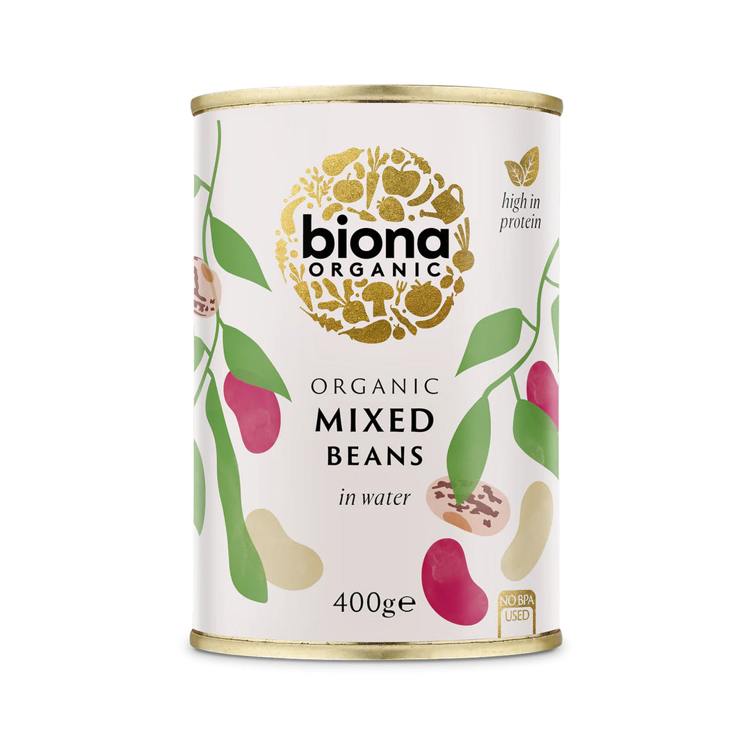 Biona Organics Mixed Beans 400g - Organic – Prime Health Shop Malta