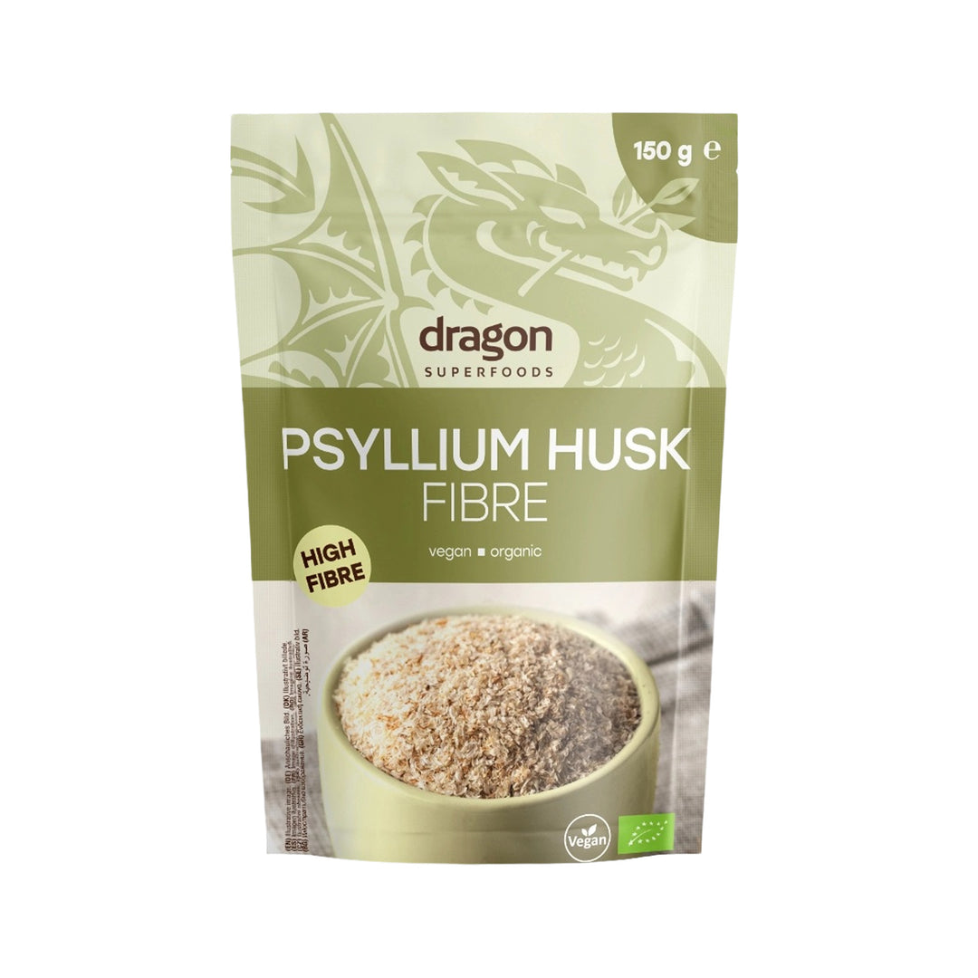 Dragon Organic Psyllium Husk Fibre 150g - raw – Prime Health Shop Malta