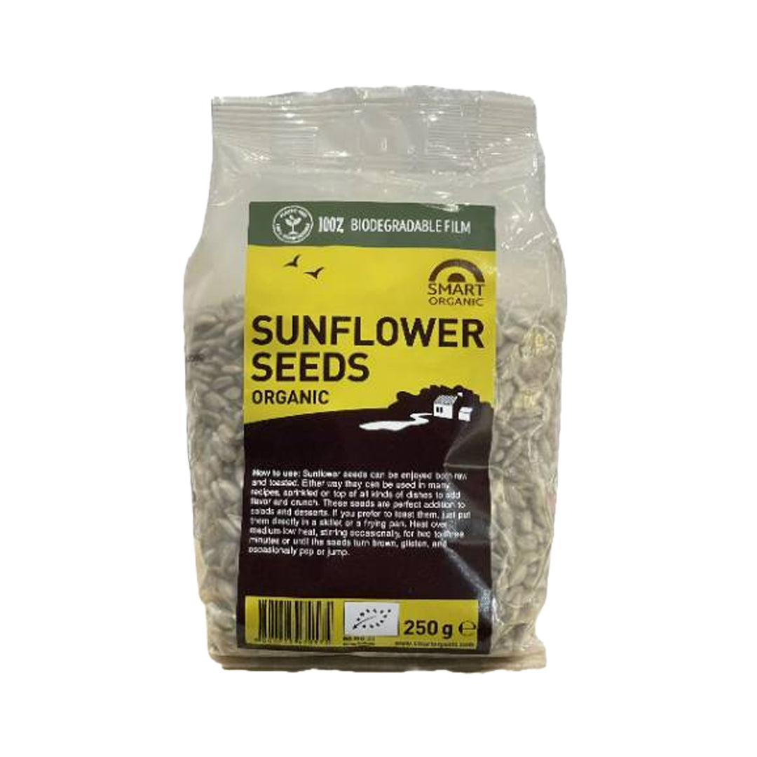 Smart Organic Sunflower Seeds 250g - Organic – Prime Health Shop Malta