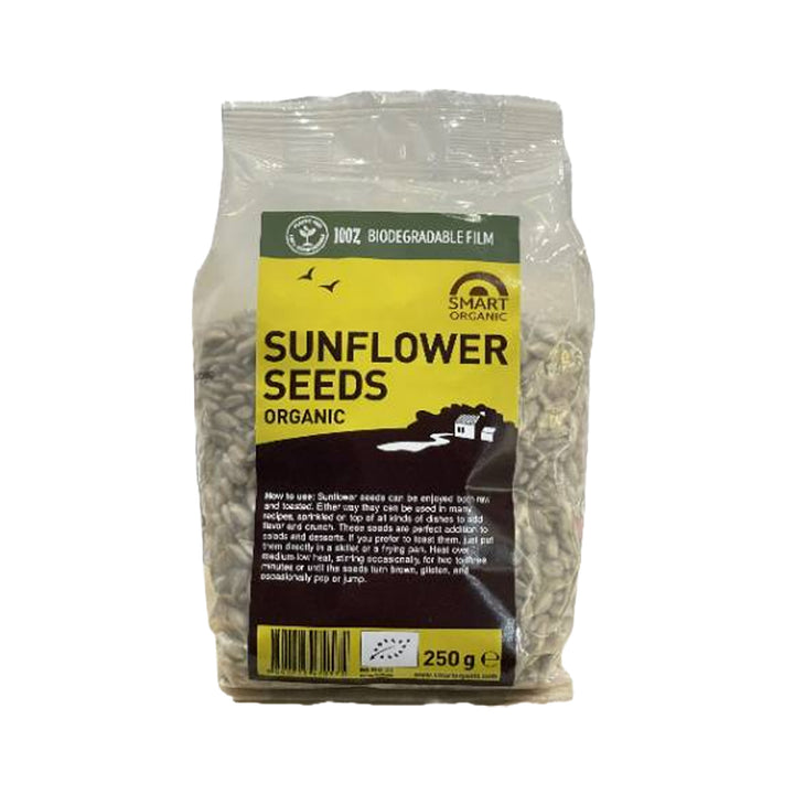 Smart Organic Sunflower Seeds 250g - Organic – Prime Health Shop Malta