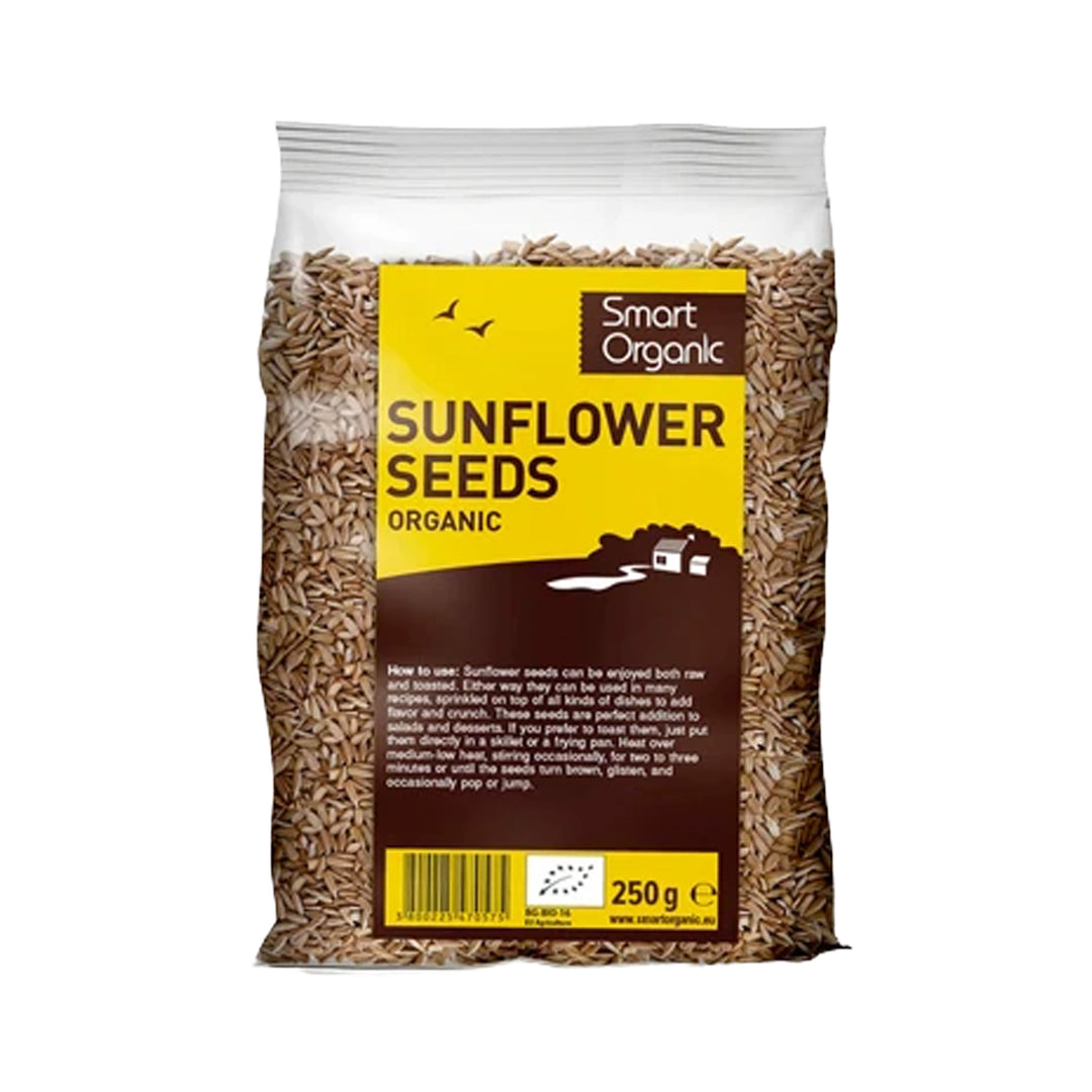 Smart Organic Sunflower Seeds 250g - Organic – Prime Health Shop Malta