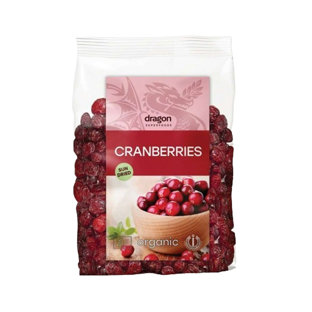 Dragon Organic Cranberries 100g – Prime Health Shop Malta