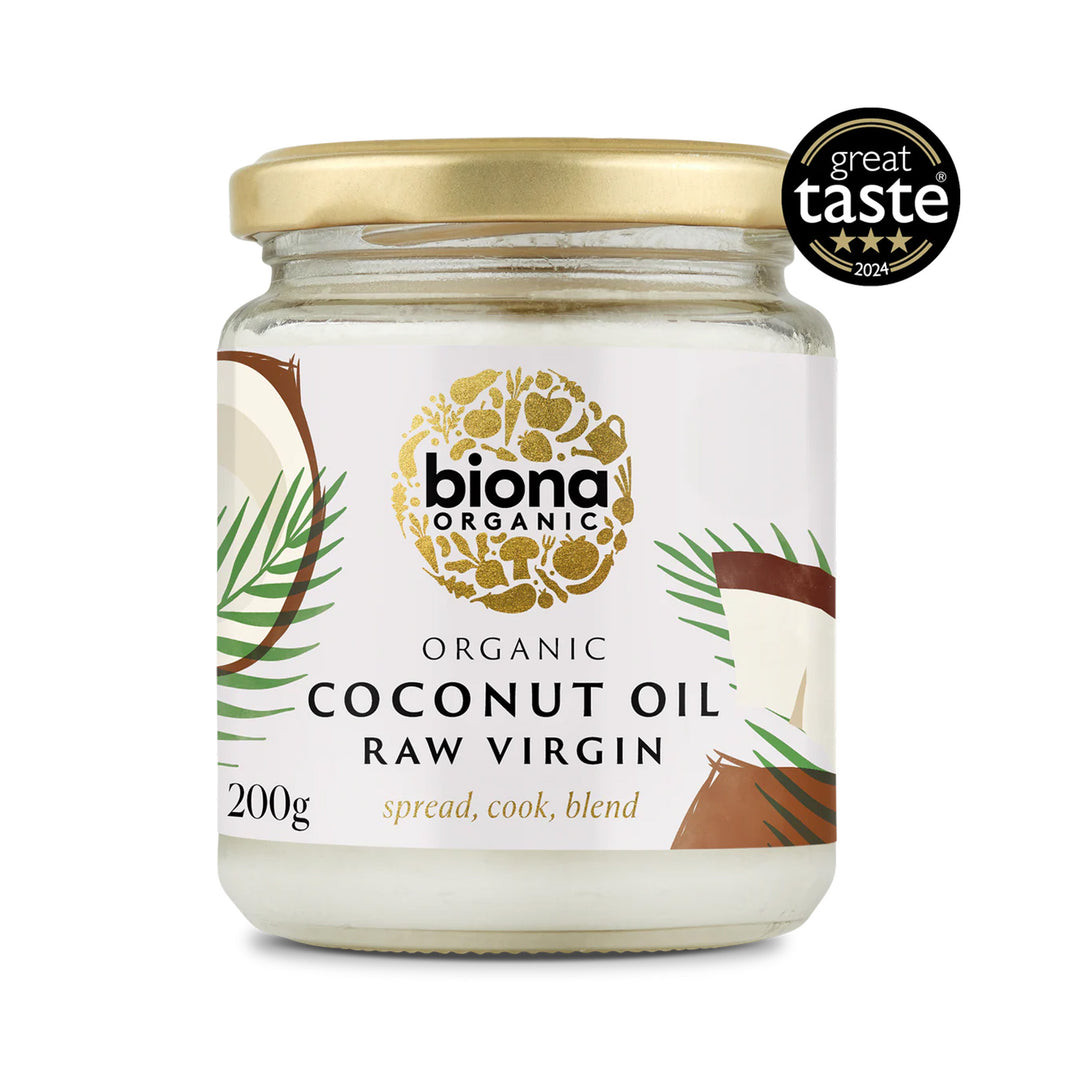 Biona Organic Coconut Oil 200g - raw virgin – Prime Health Shop Malta
