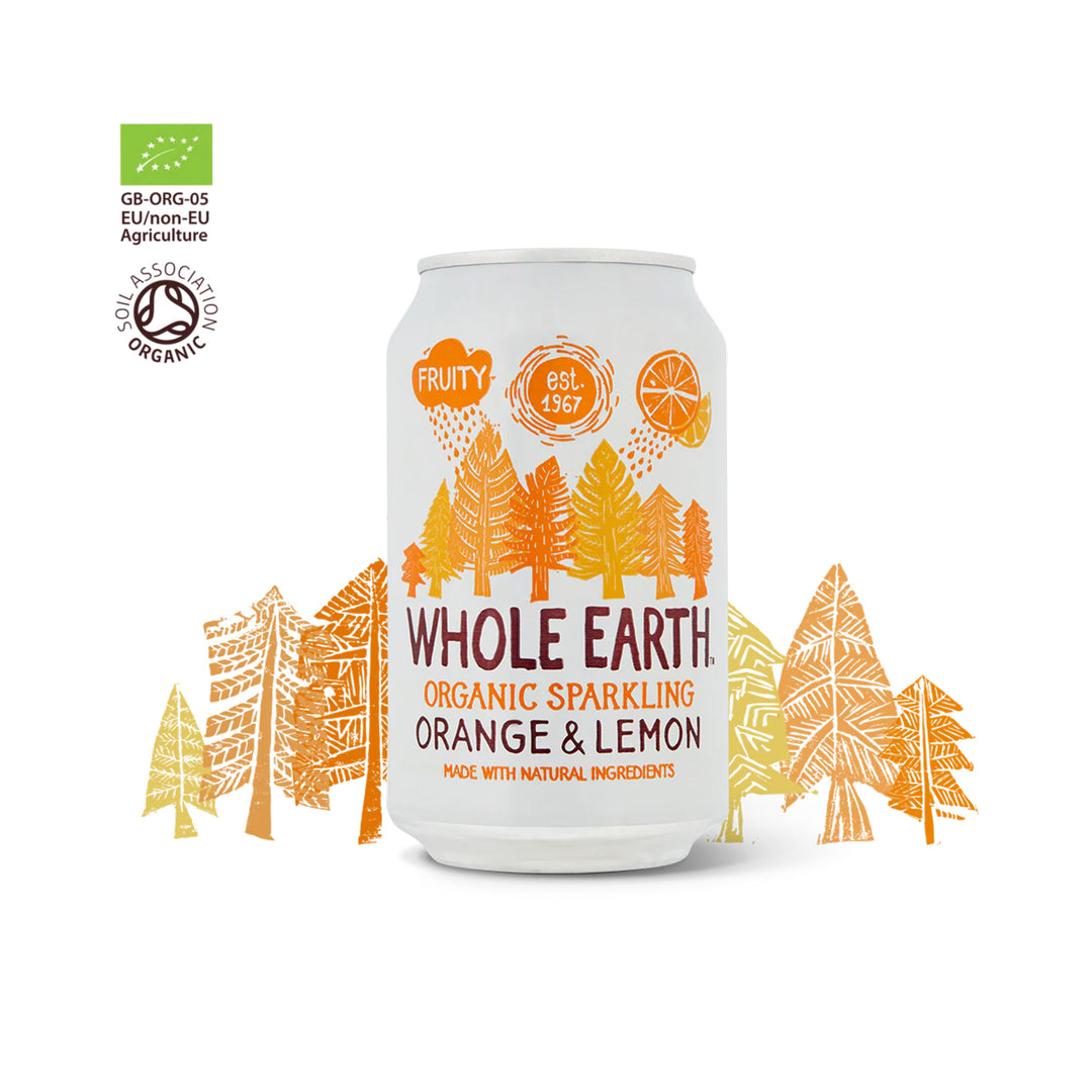 Whole Earth Organic Orange &amp; Lemon Drink 330ml - Prime Health Shop Malta
