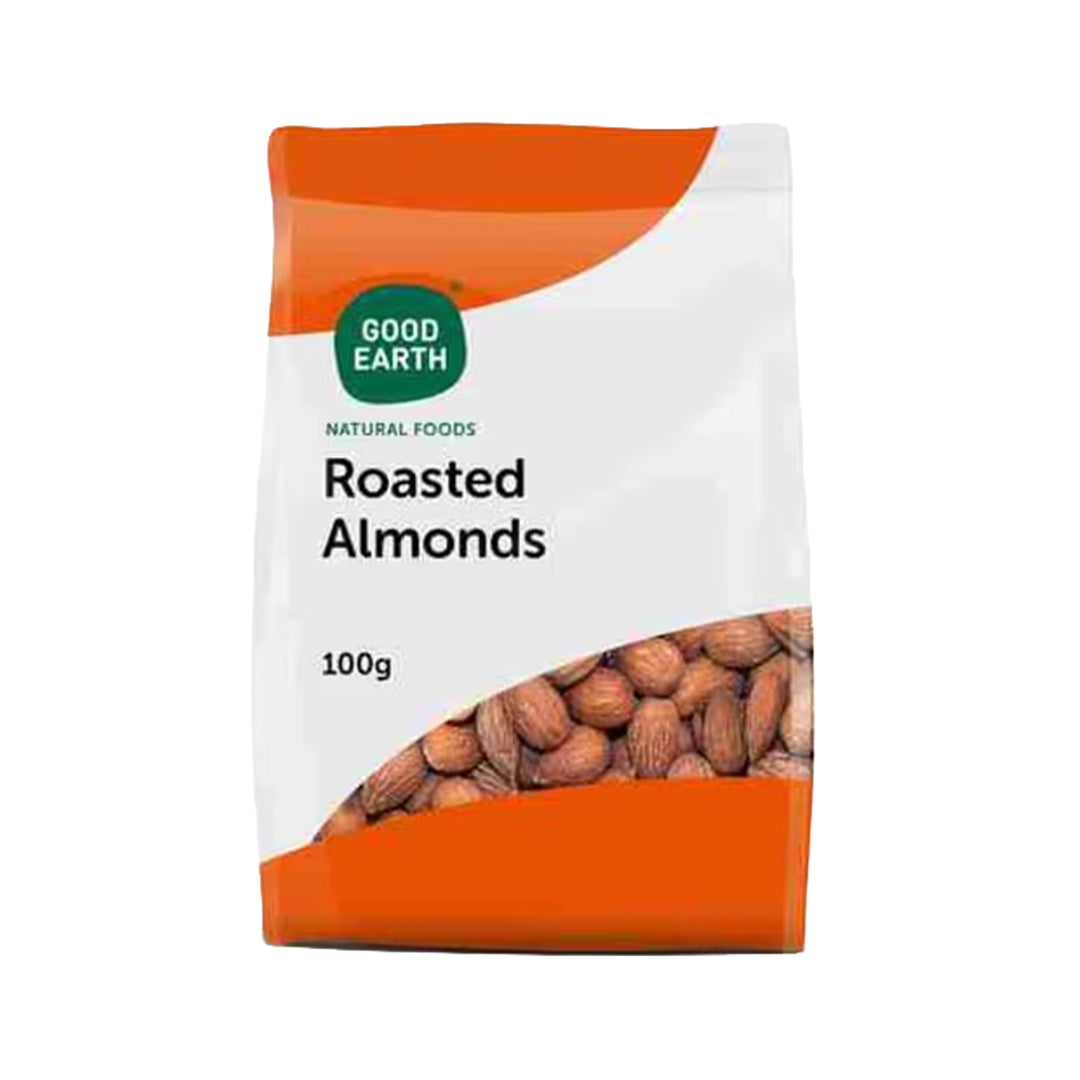 Good Earth Roasted California Almonds 100g - Prime Health Shop Malta