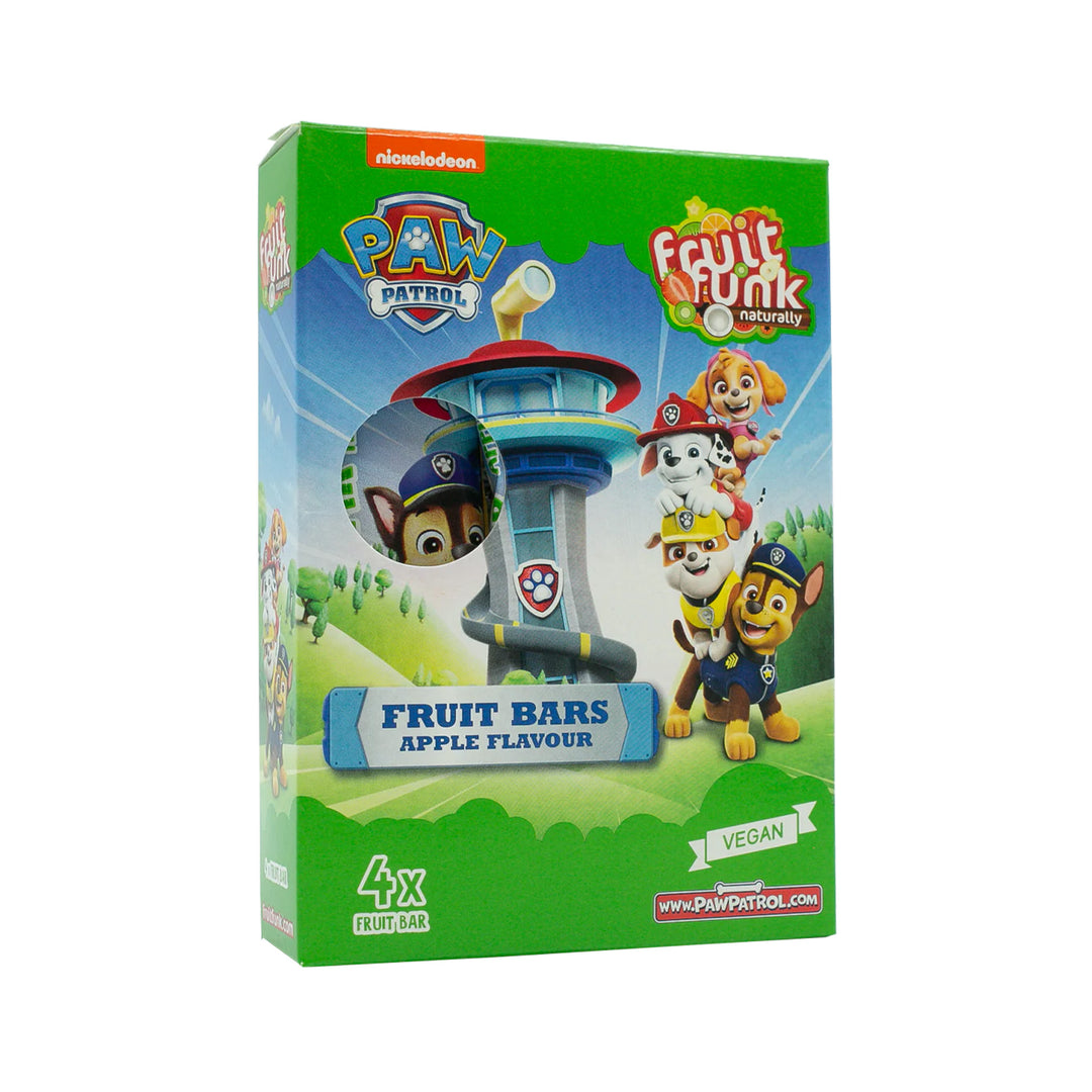 Fruit Funk Fruitbars Apple 4-pack 20g - Paw Patrol – Prime Health Shop Malta