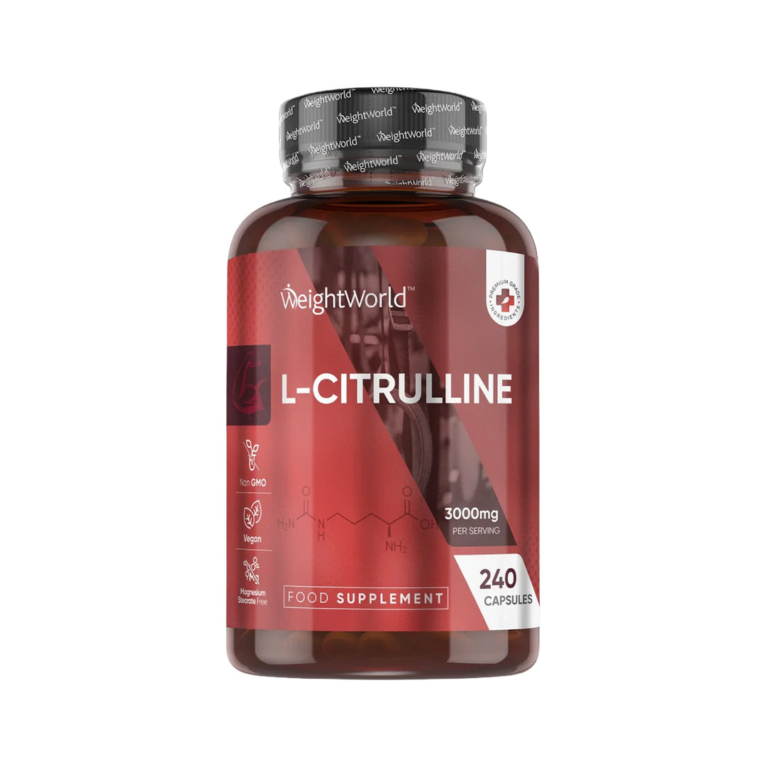 Weightworld L-Citrulline 3000mg 240caps - Prime Health Shop Malta