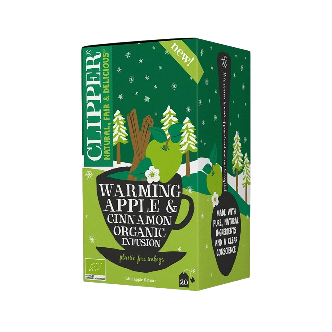 Clipper Organic Warming Apple & Cinnamon Tea