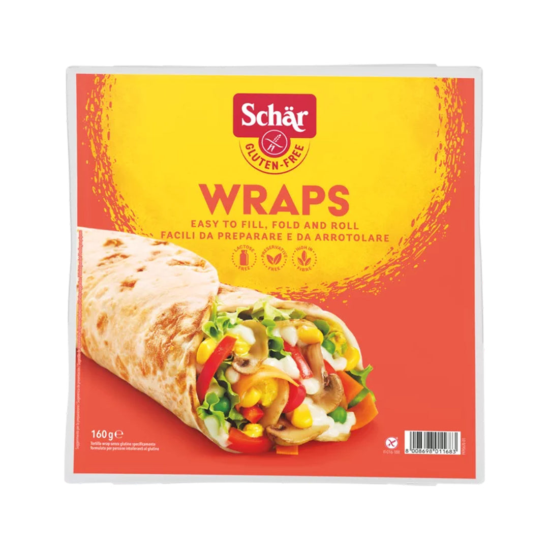 Schar Gluten Free Wrap 160g – Prime Health Shop Malta