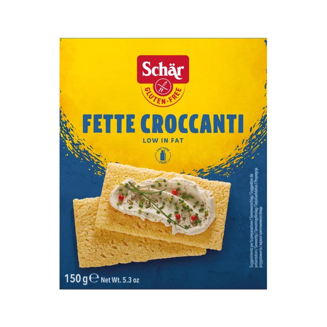 Schar Gluten Free Fette Croccanti 150g – Prime Health Shop Malta