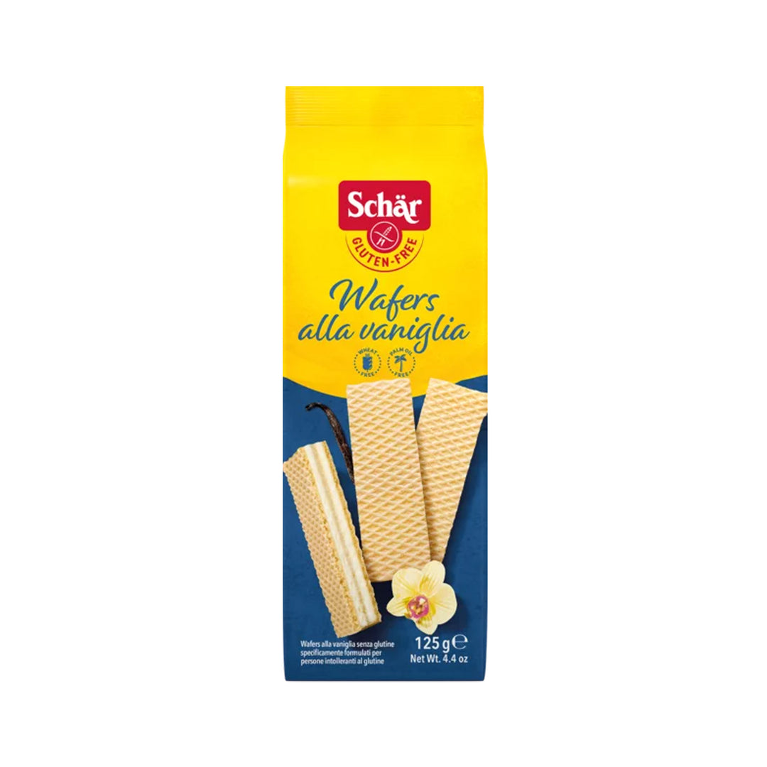 Schar Gluten Free Wafers Vanilla 125g – Prime Health Shop Malta