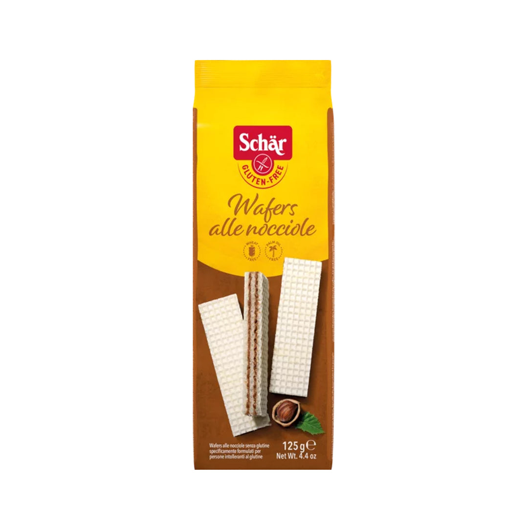Schar Gluten Free Wafers Hazelnut 125g – Prime Health Shop Malta