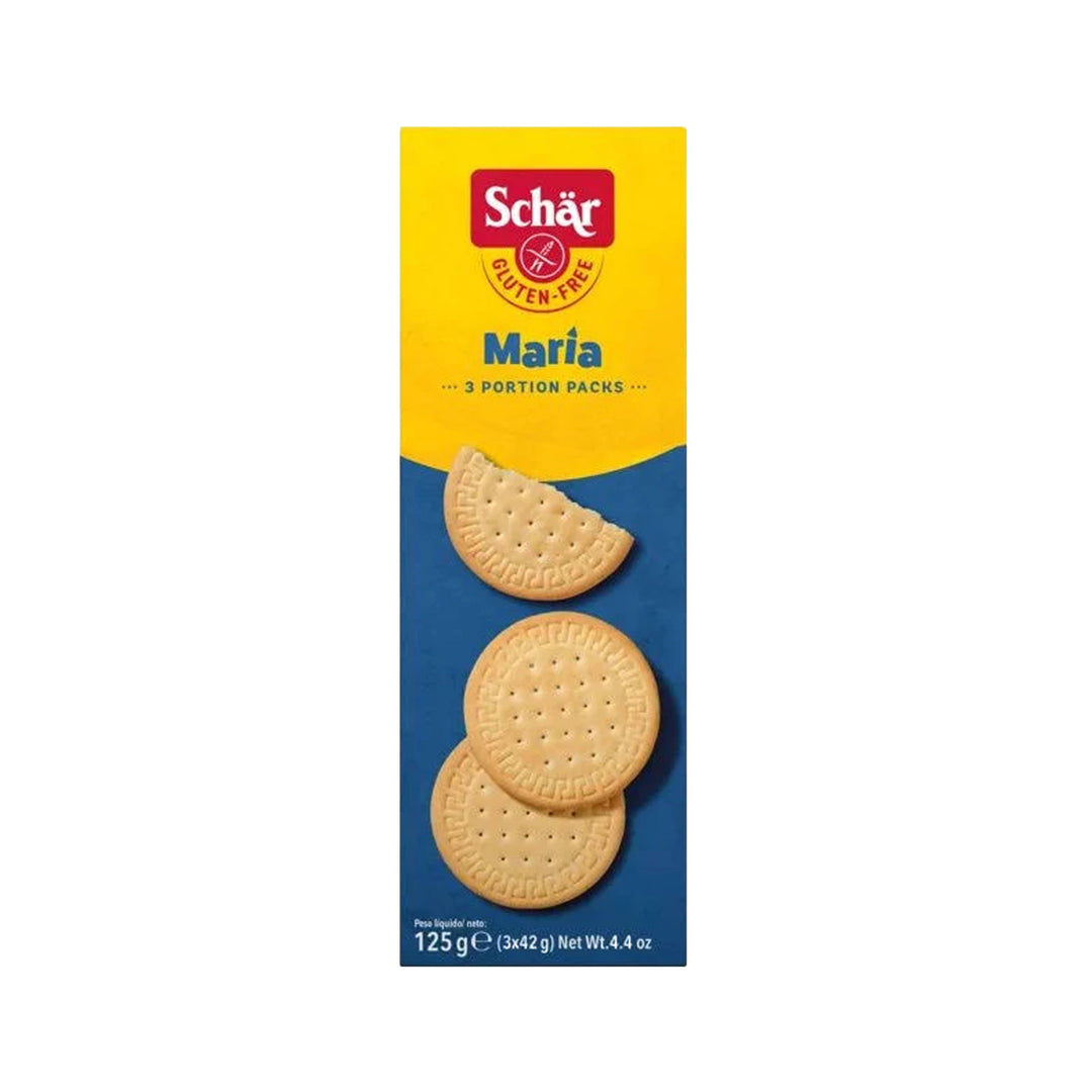 Schar Gluten Free Biscuits Maria 125g – Prime Health Shop Malta
